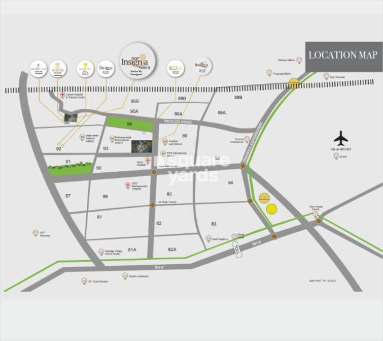 ROF Insignia Park 2 Location Image