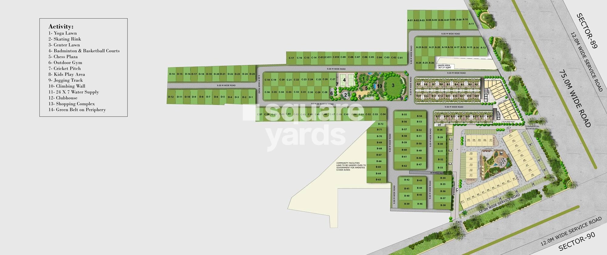 ROF Insignia Park Master Plan Image