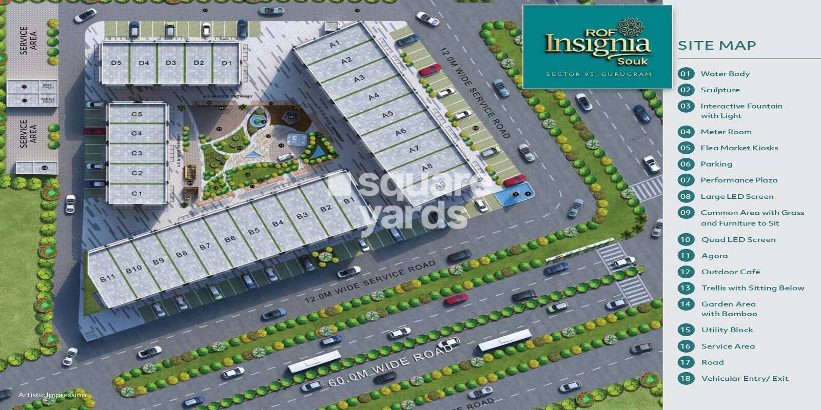 ROF Insignia Souk Master Plan Image