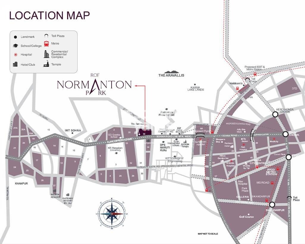 ROF Normanton Park Location Image