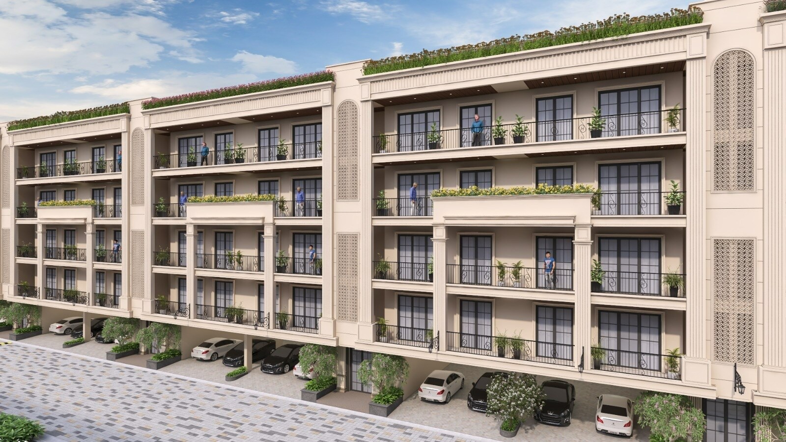 ROF Pravasa Apartment Exteriors