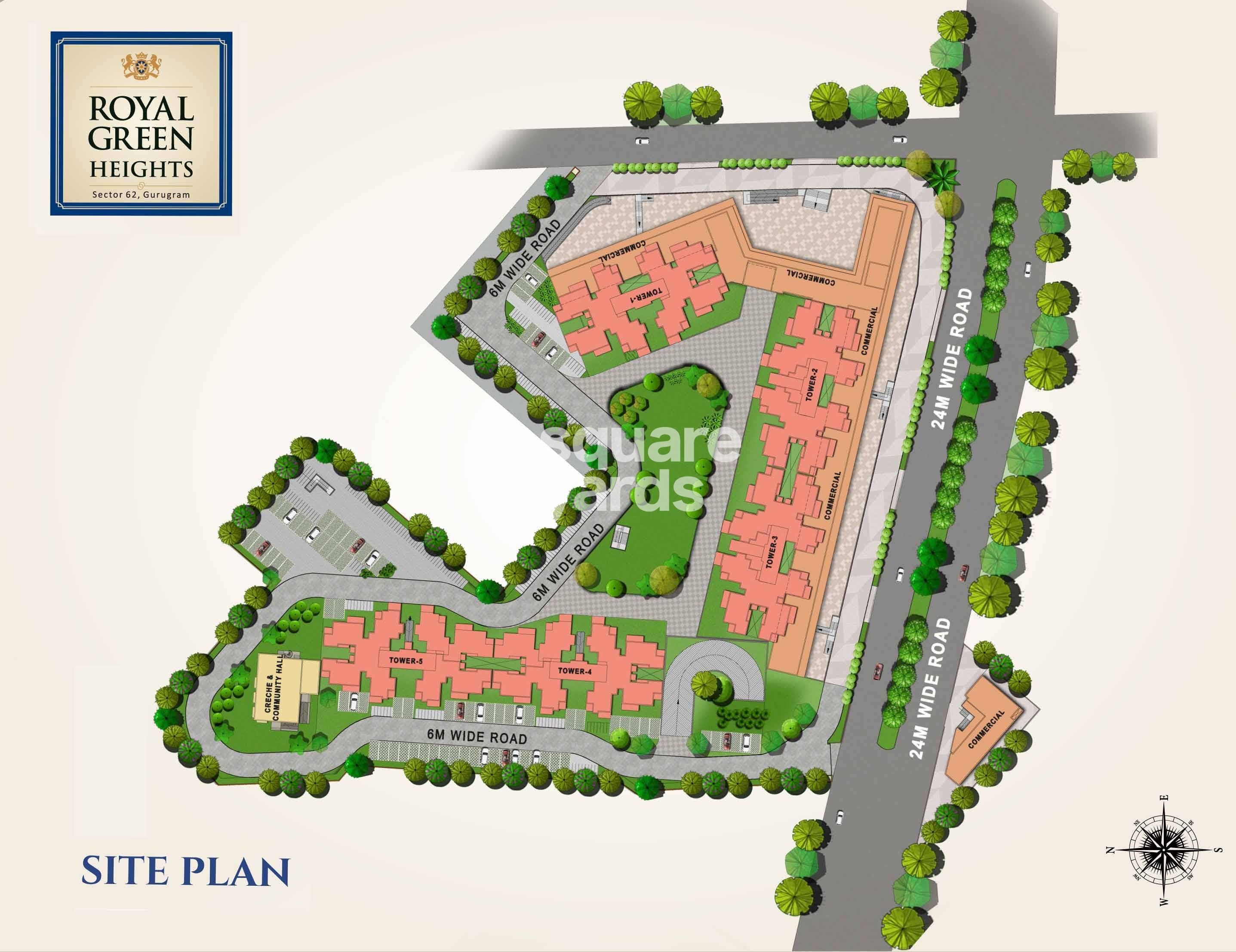 Royal Green Heights Master Plan Image