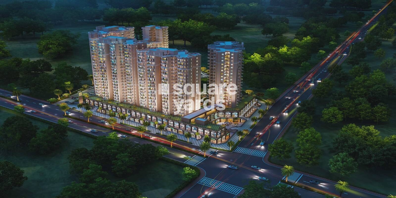 Royal Green Heights Tower View 1