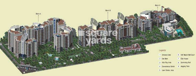 sahara grace gurgaon project master plan image1
