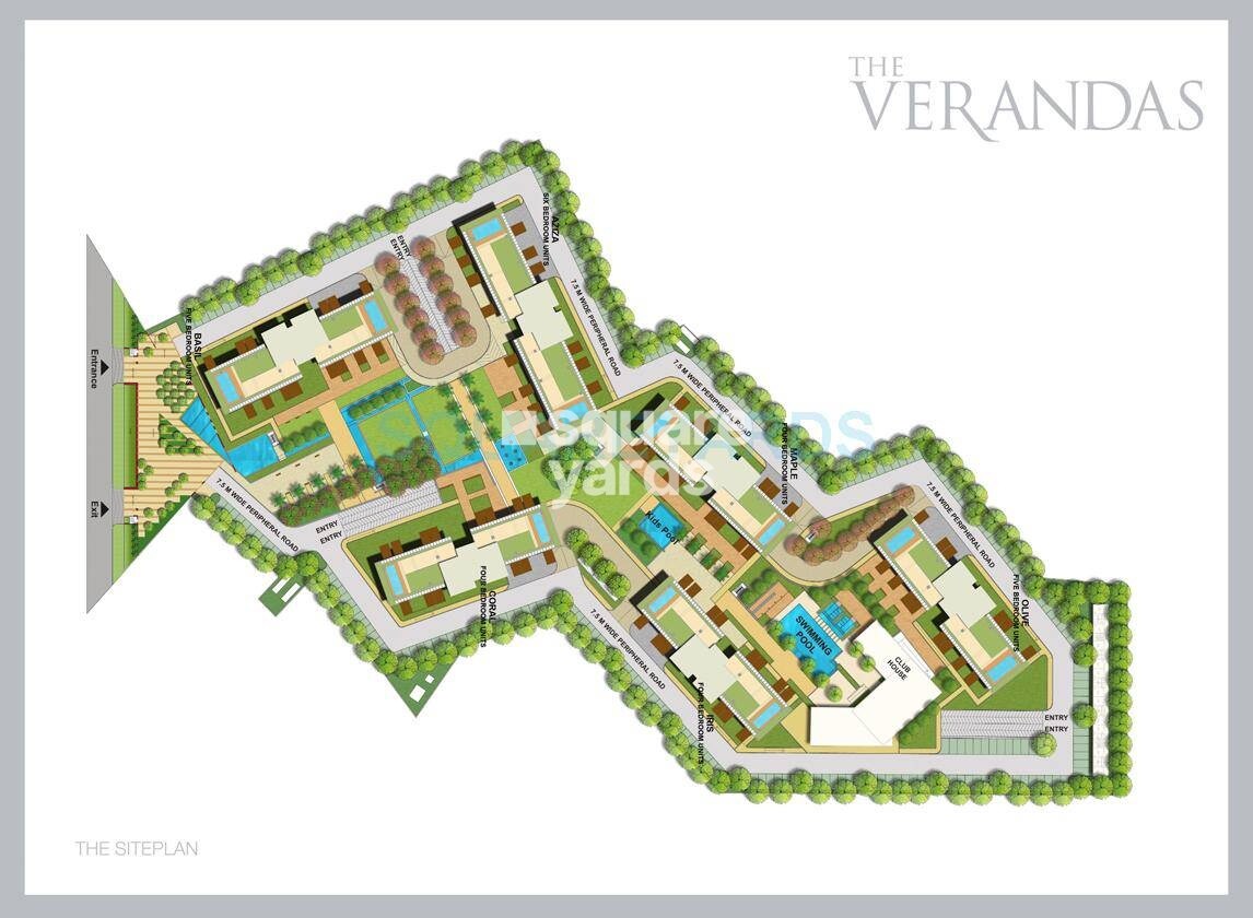 Salcon The Verandas Master Plan Image