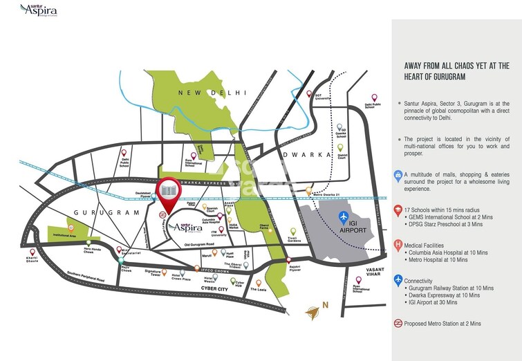 Santur Aspira Location Image