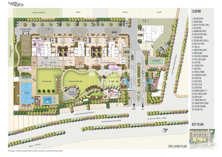 Santur Aspira Master Plan Image