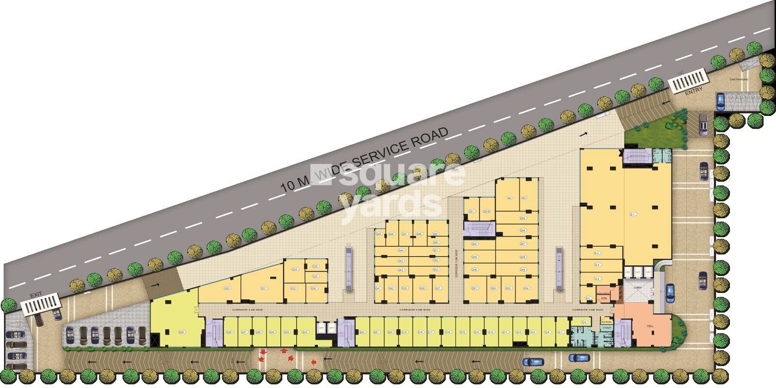 Satya Element One Service Apartment Floor Plans 3