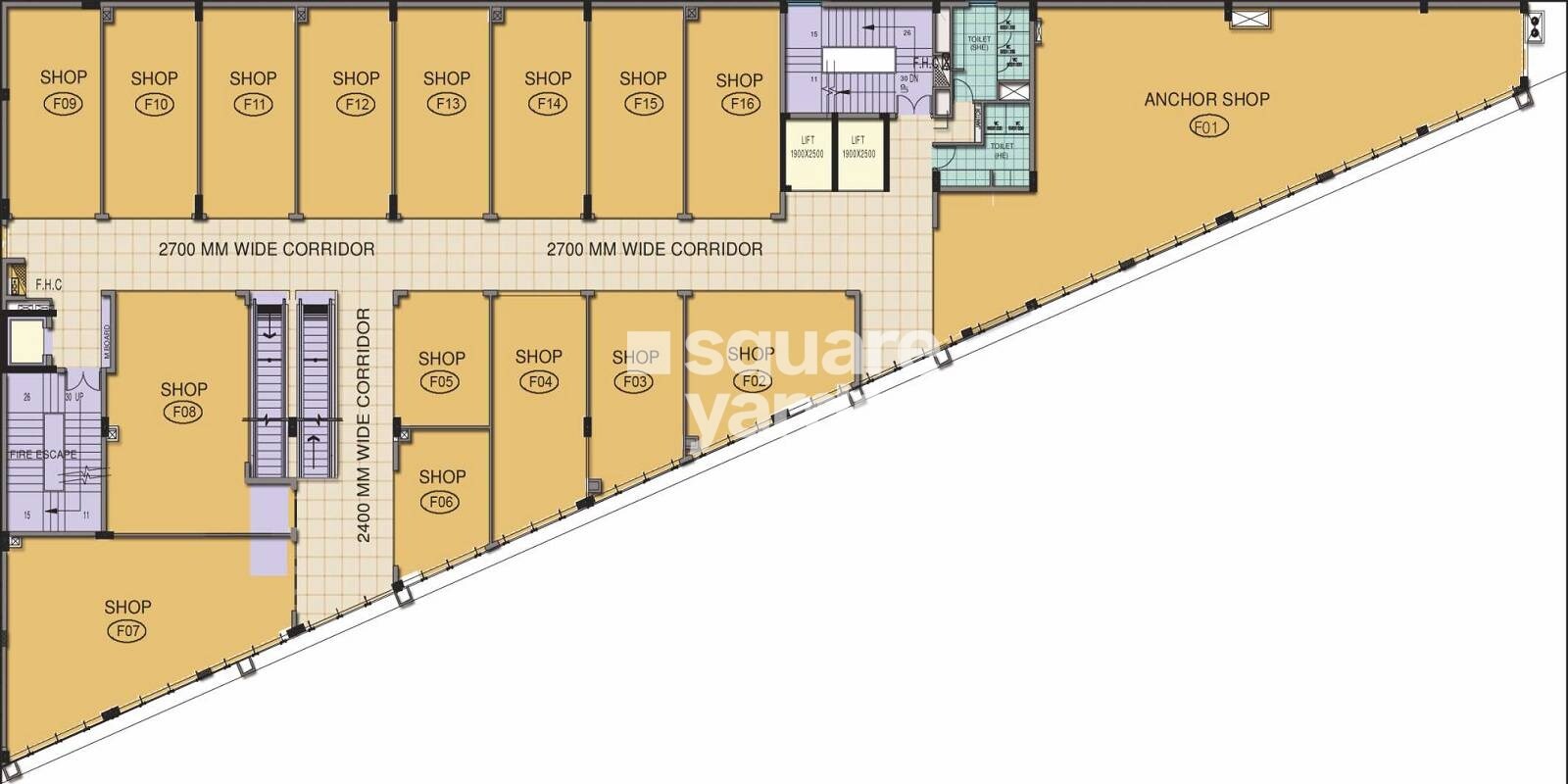 Satya Element One Service Apartment Floor Plans 2