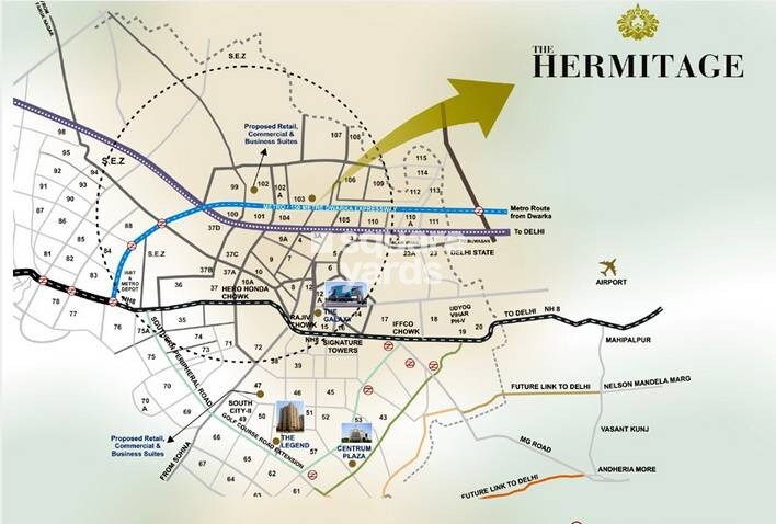 Satya The Hermitage Phase 2 Location Image
