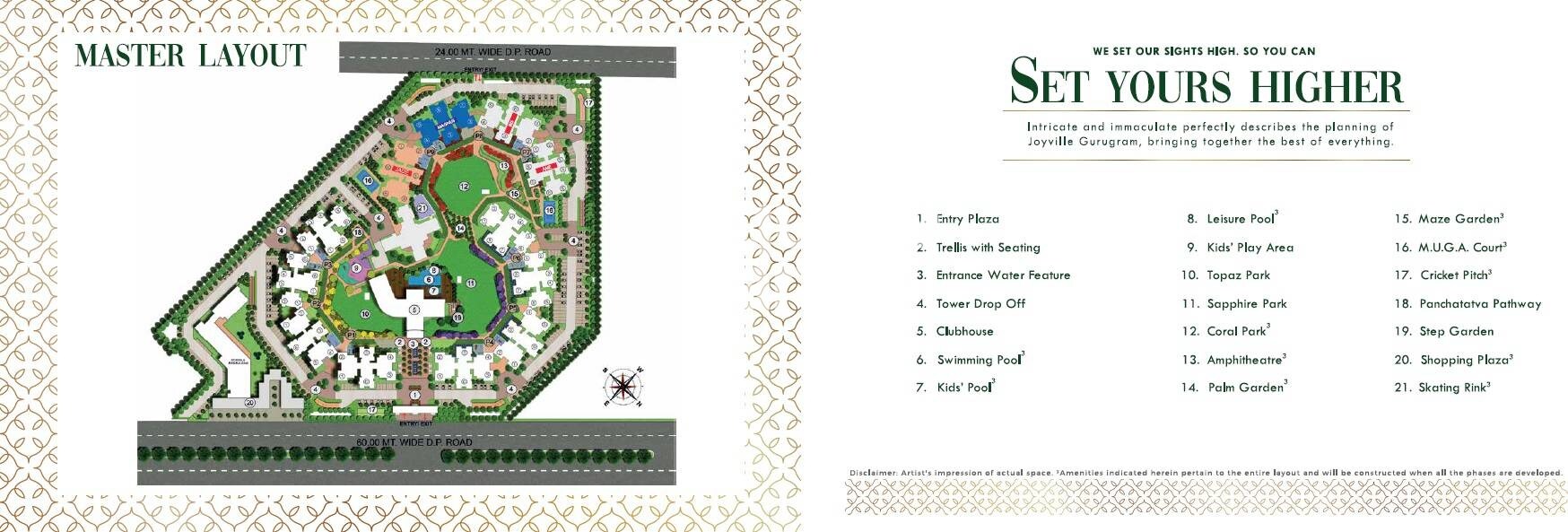 Shapoorji Pallonji Joyville Gurgaon Master Plan Image