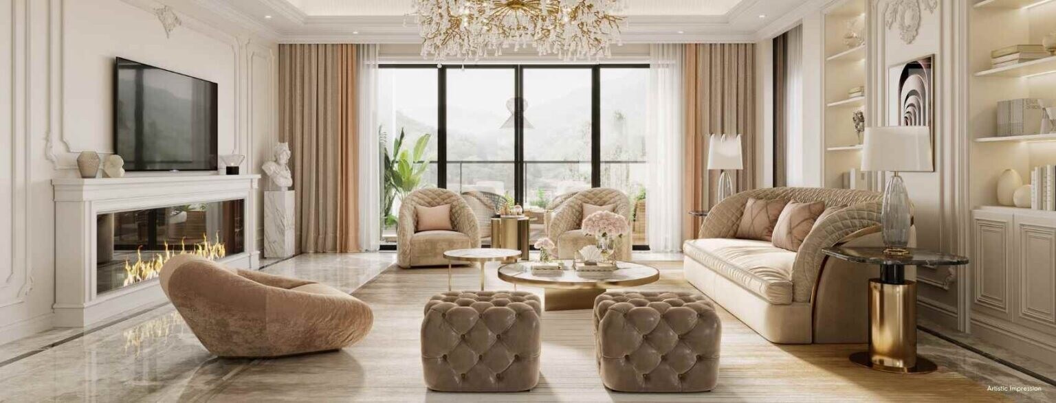 Shapoorji Pallonji The Dualis Apartment Interiors 1