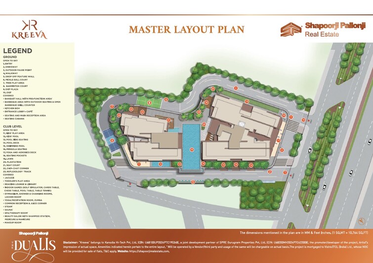 Shapoorji Pallonji The Dualis Master Plan Image