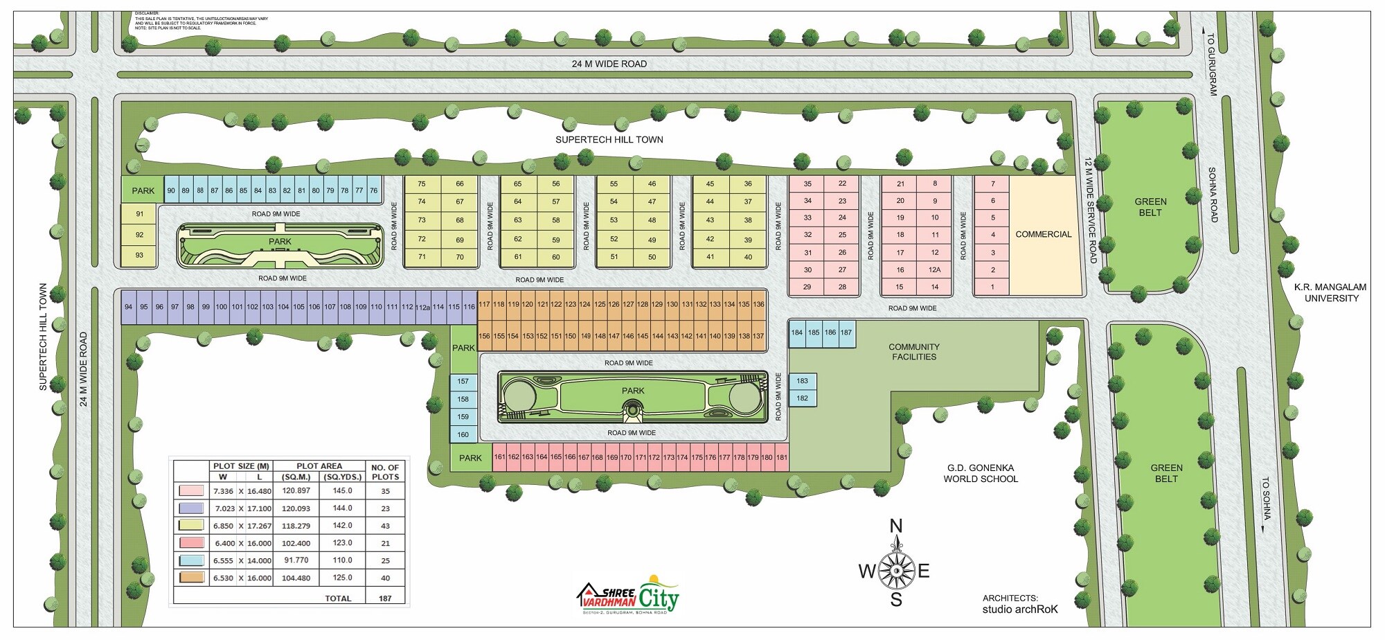 Shree Vardhman City Master Plan 1