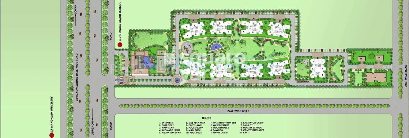 Shree Vardhman Olive Master Plan 1