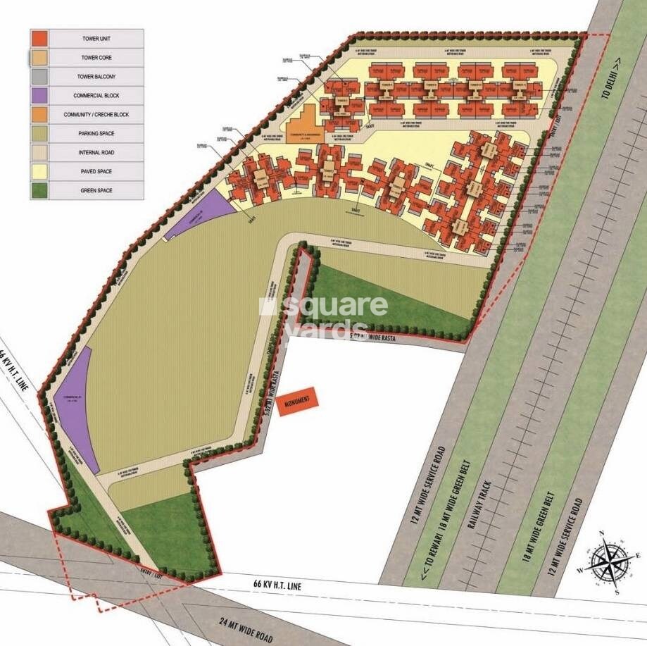 Sidhartha Diplomats Golf Link Master Plan Image