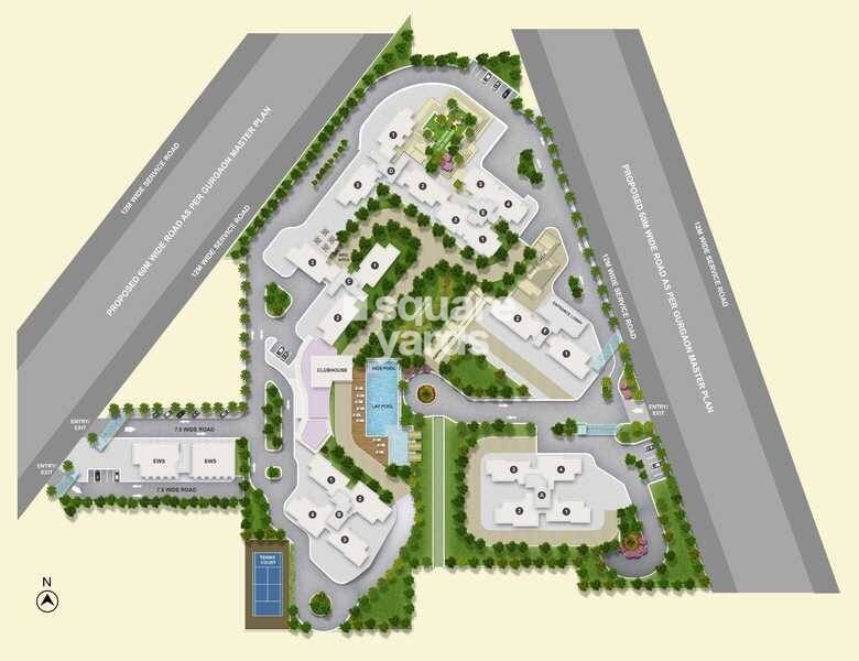 Sidhartha Luxuria Residency Master Plan 1