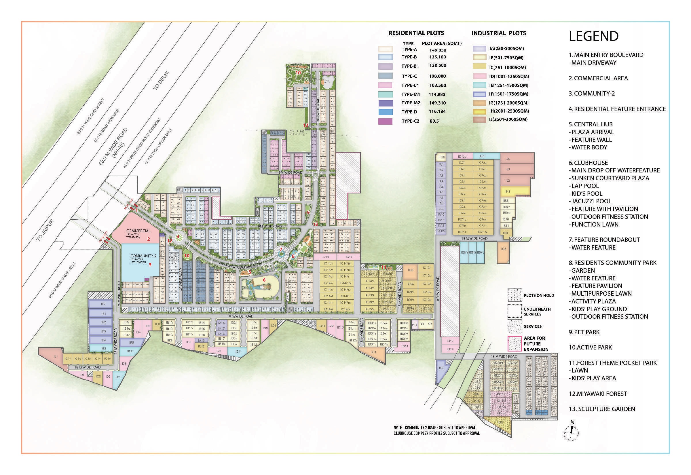 Signature Global City of Colours Master Plan Image