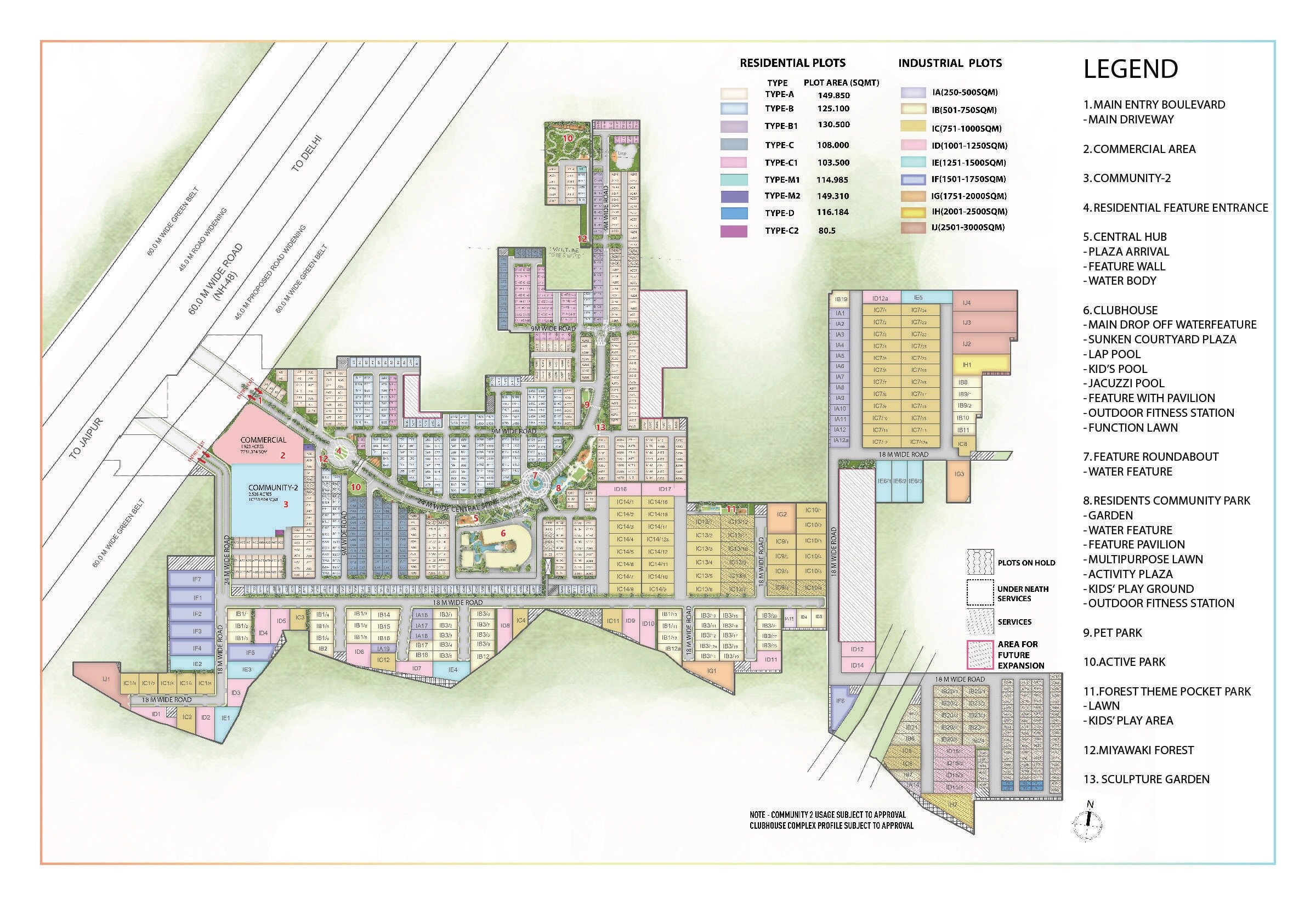 Signature Global City of Colours Master Plan 1