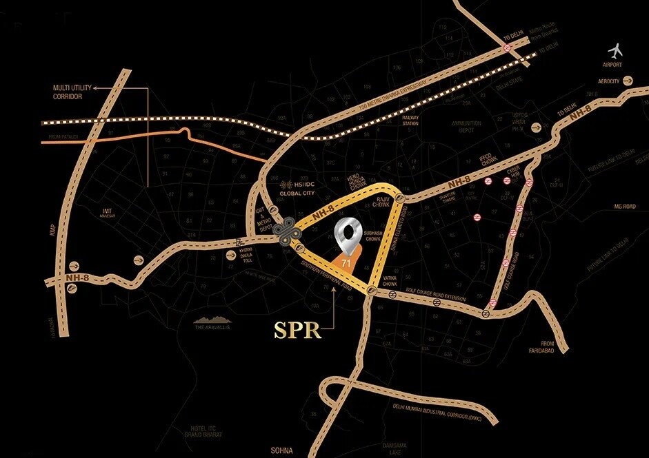 Signature Global Cloverdale Location Image 1