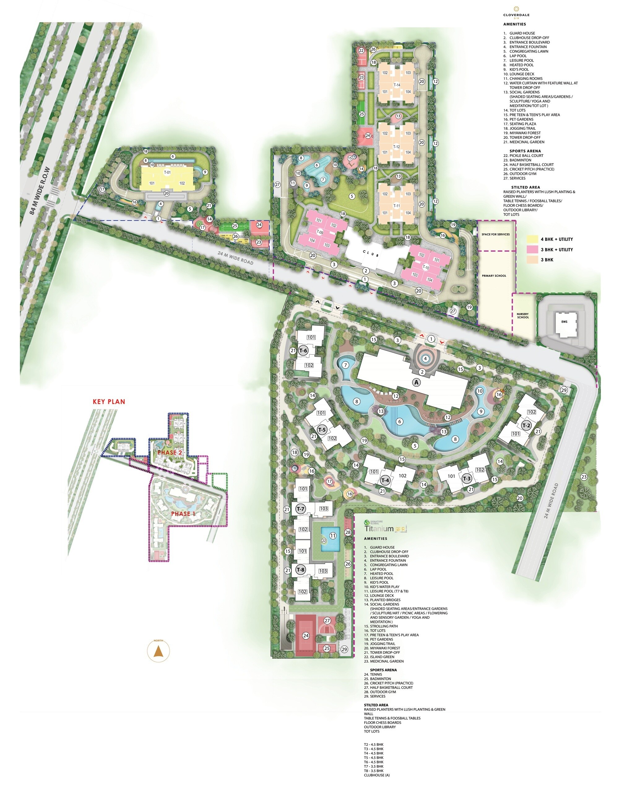 Signature Global Cloverdale Master Plan 1