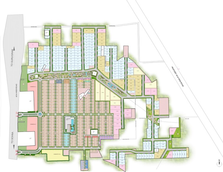 Signature Global Daxin Vistas Master Plan Image