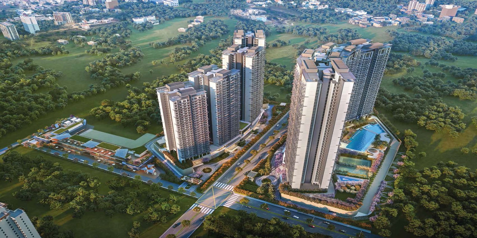 Signature Global De Luxe DXP Tower View