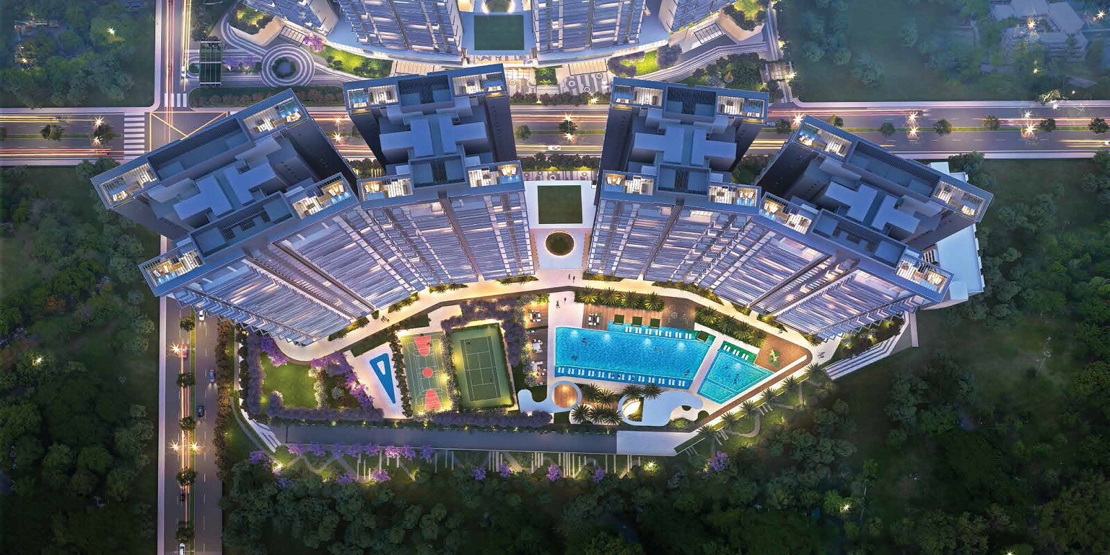 Signature Global De Luxe DXP Tower View 2