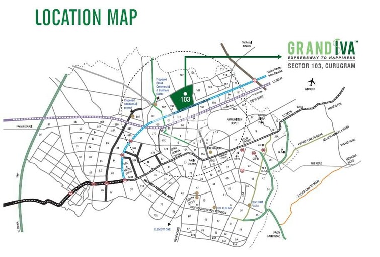 Signature Global Grand Iva Location Image