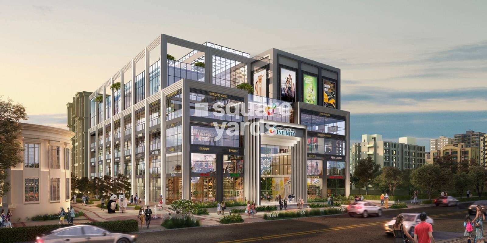 Signature Global Infinity Mall residential project in Sohna Sector 36