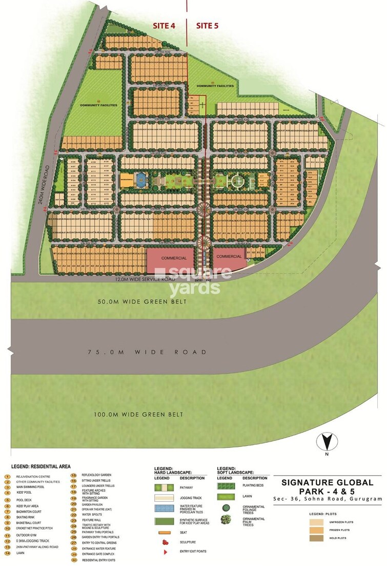 Signature Global Park 4 and 5 Master Plan Image