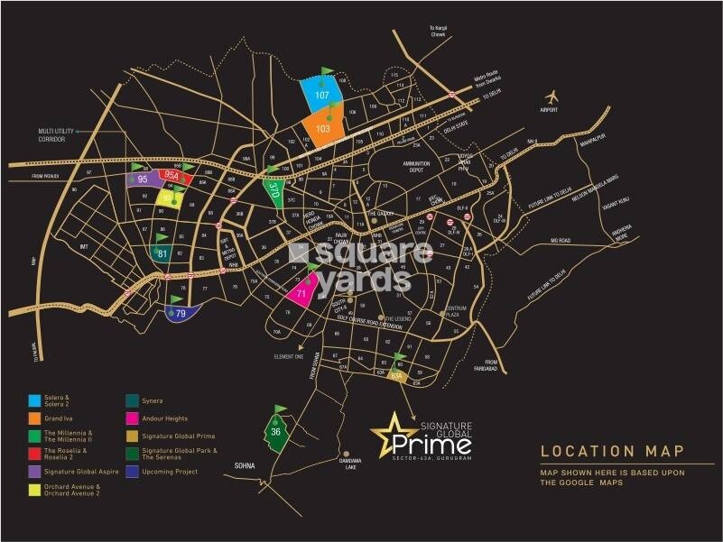 Signature Global Prime Location Image