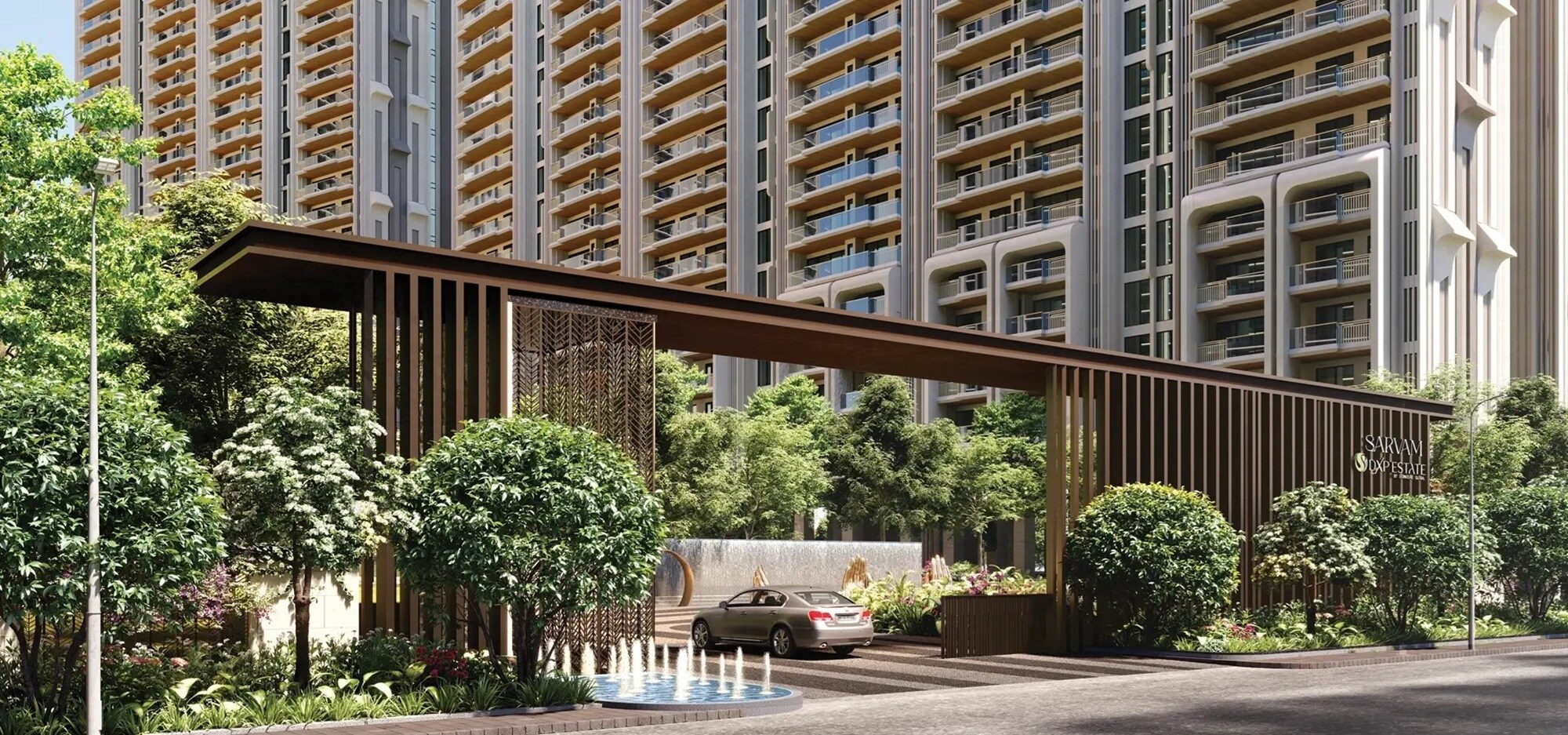Signature Global Sarvam Entrance View