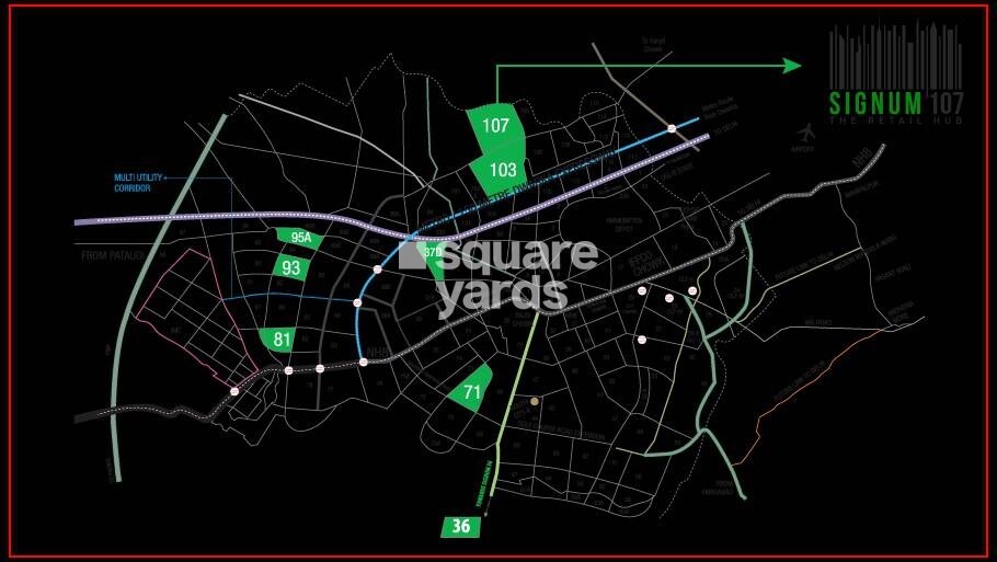 Signature Global Signum 107 Location Image