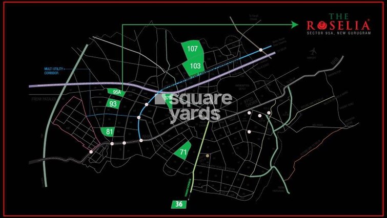 Signature Global The Roselia Location Image