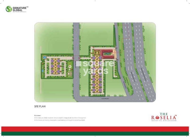 Signature Global The Roselia Master Plan Image