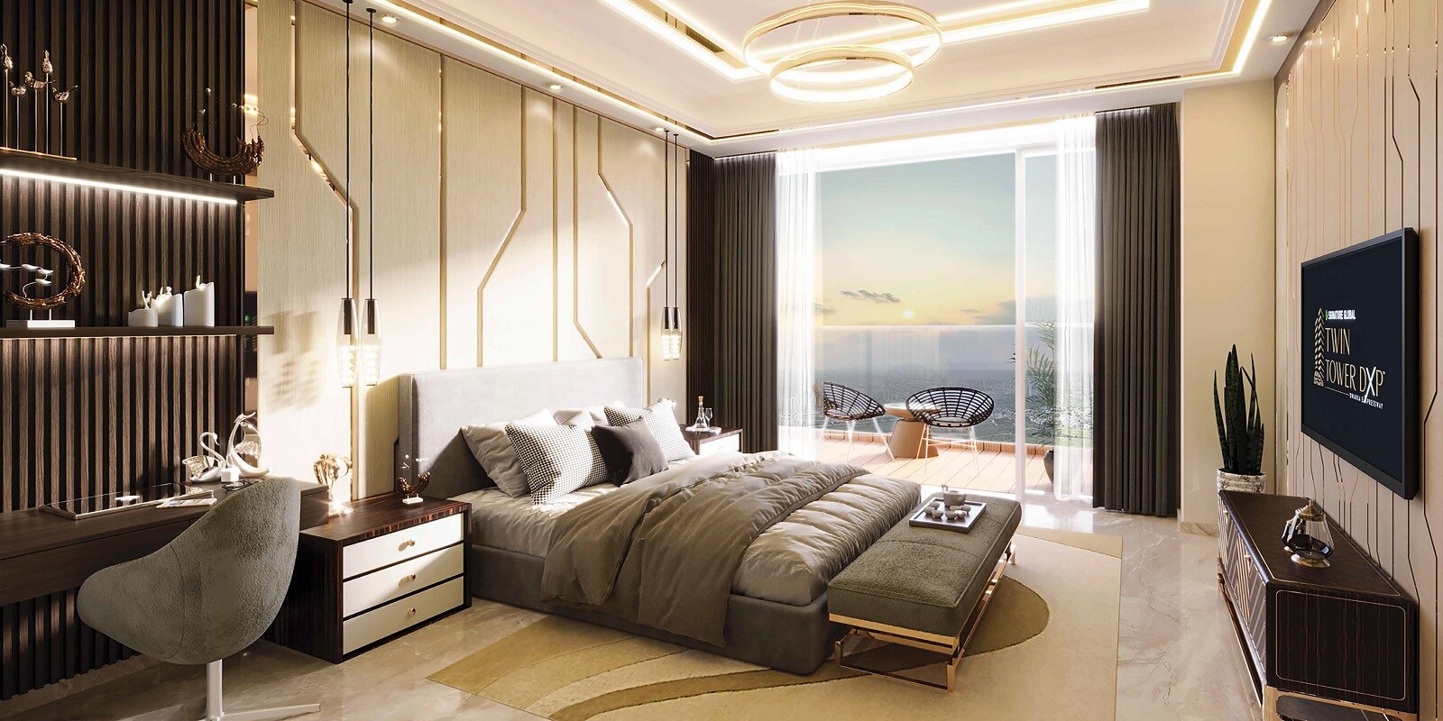 Signature Global Twin Tower DXP Apartment Interiors 1