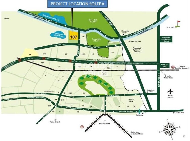 Signature Solera Apartment Location Image