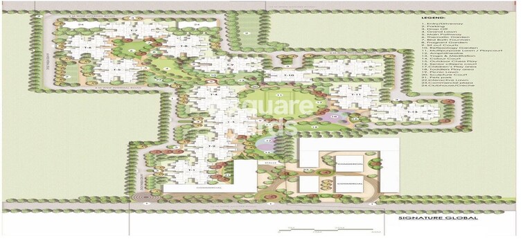 Signature The Serenas Master Plan Image