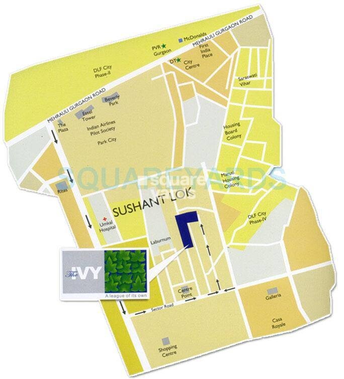 Silverglades The Ivy Location Image