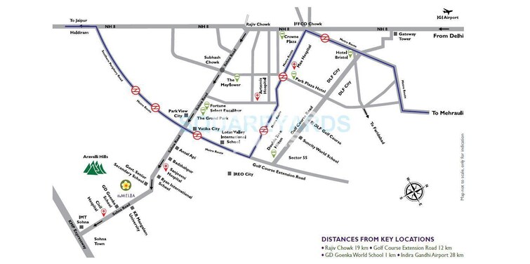 Silverglades The Melia Location Image