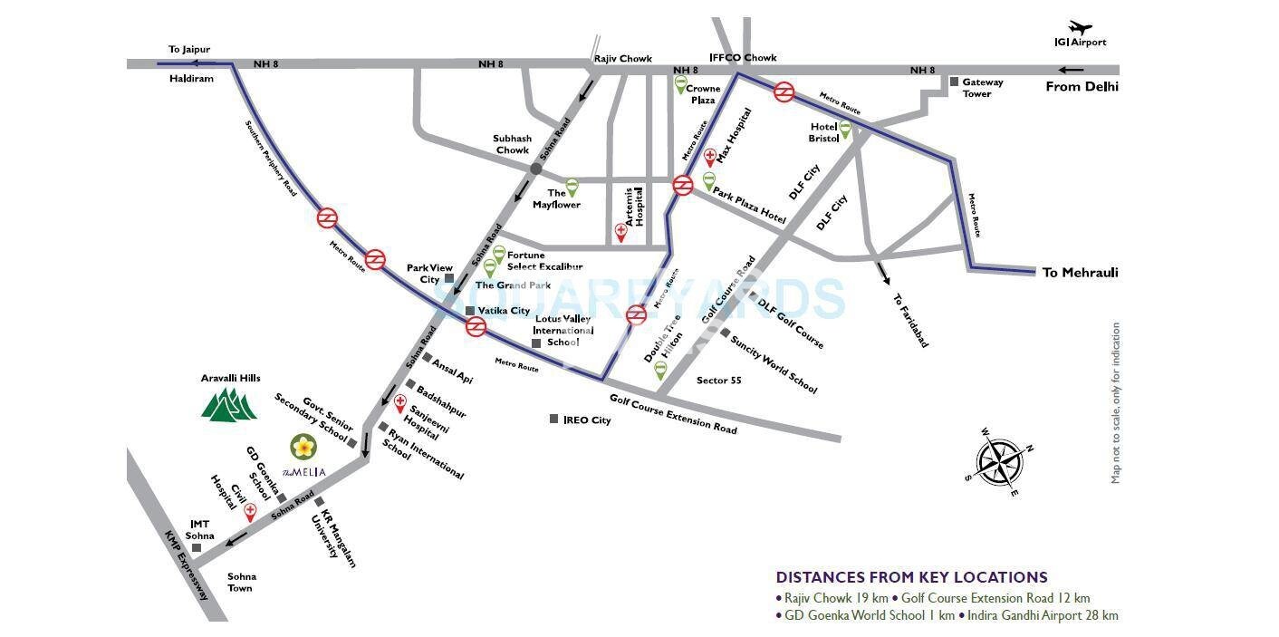Silverglades The Melia Location Image