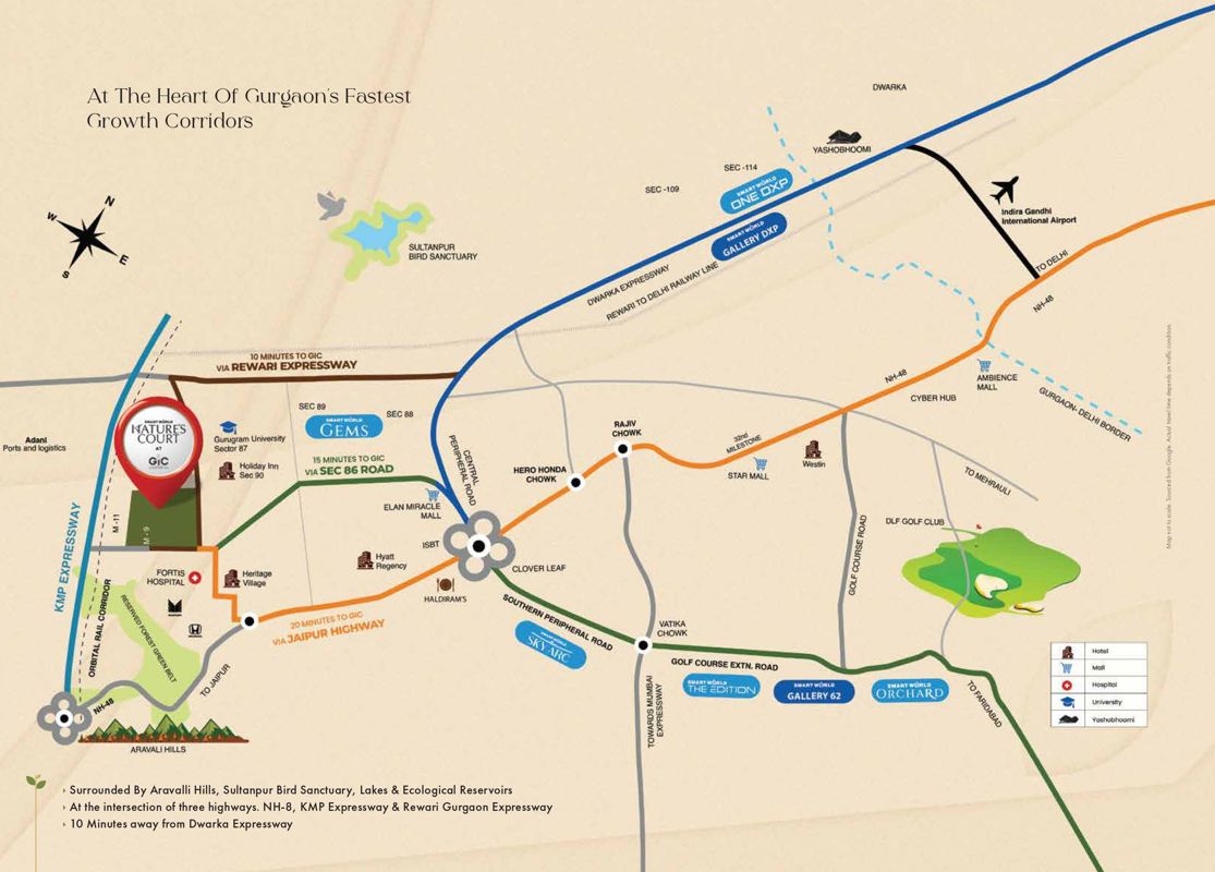 Smart World Natures Court Location Image