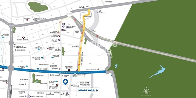 Smart World Orchard Location Image