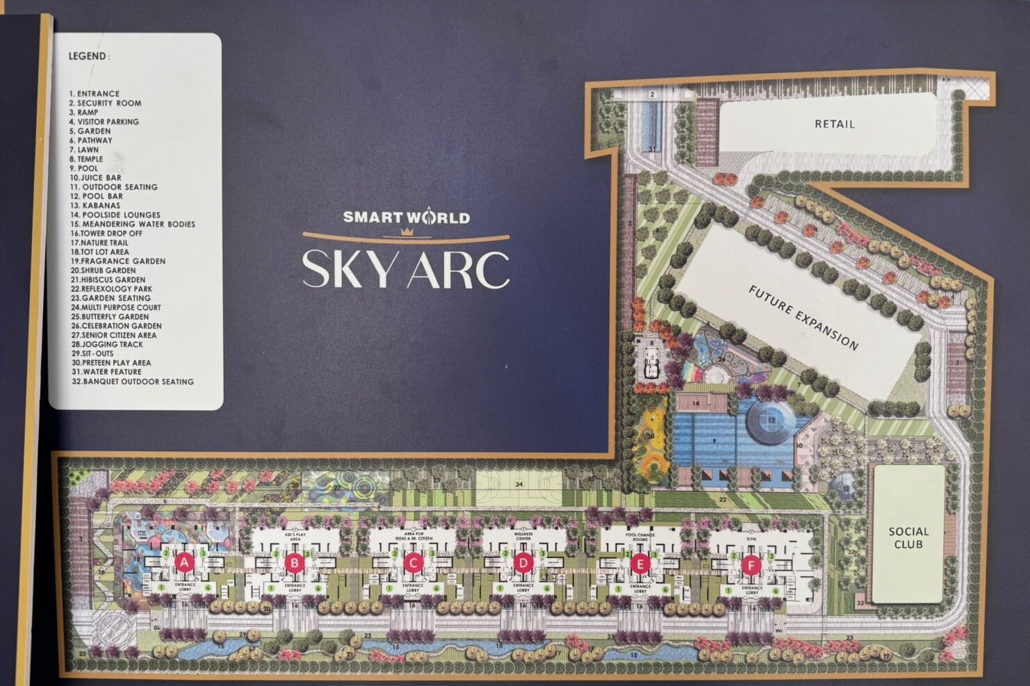 Smart World Sky Arc Master Plan 1
