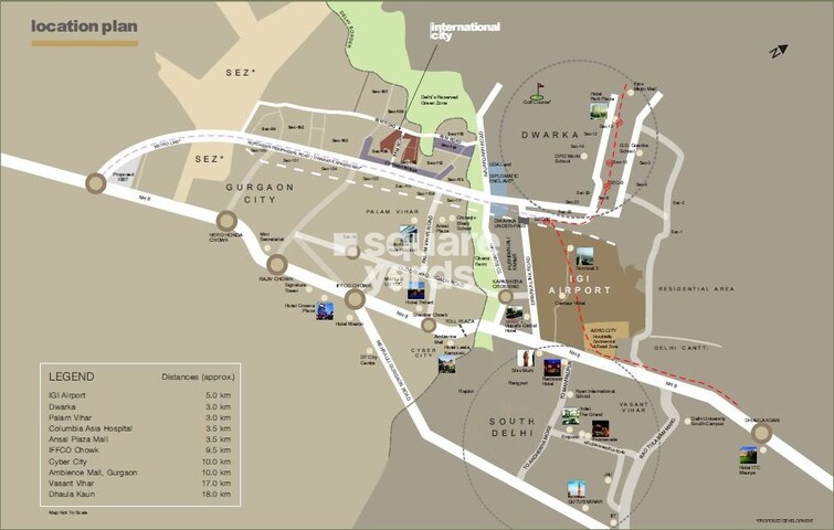 Sobha International City Phase 2 Location Image