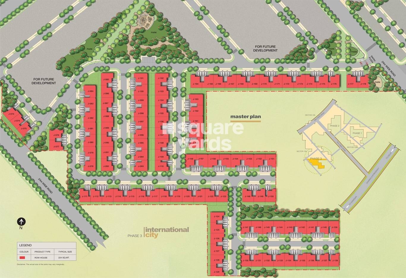 Sobha International City Presidential Villa Master Plan 1
