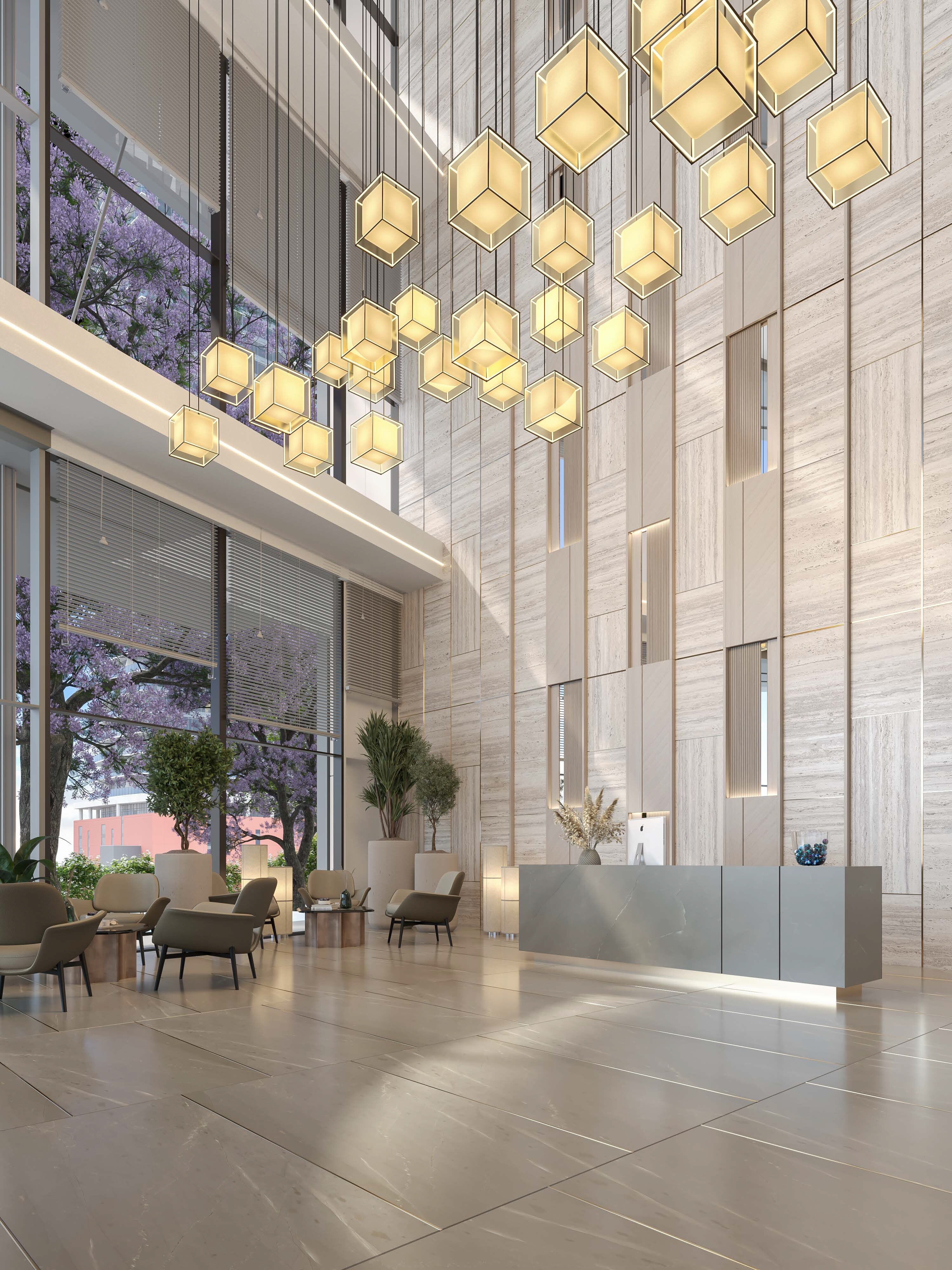 Sobha Strada Waiting Lounge