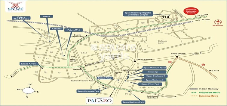 SPAZE PALAZO Location Image