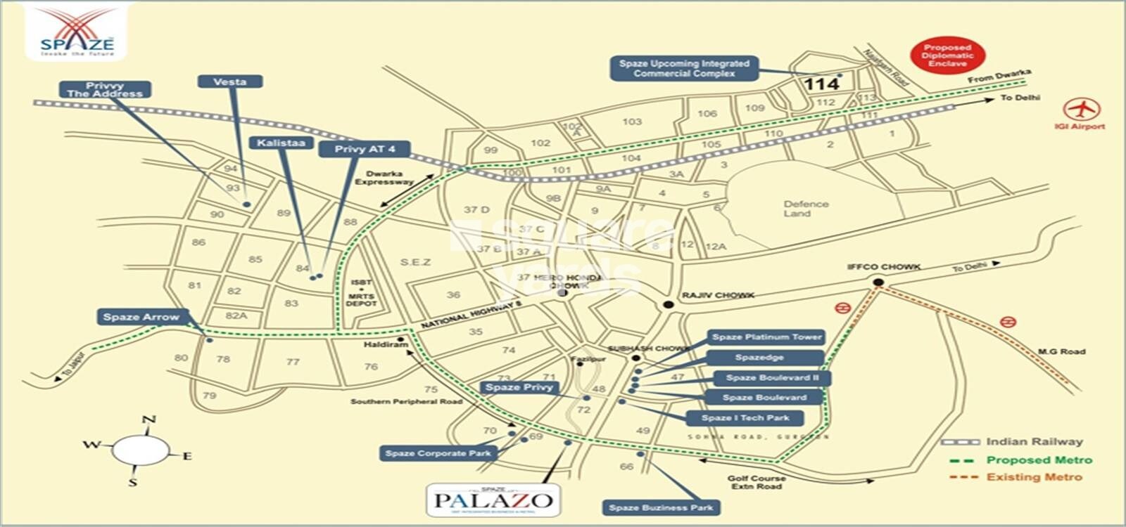 SPAZE PALAZO Location Image